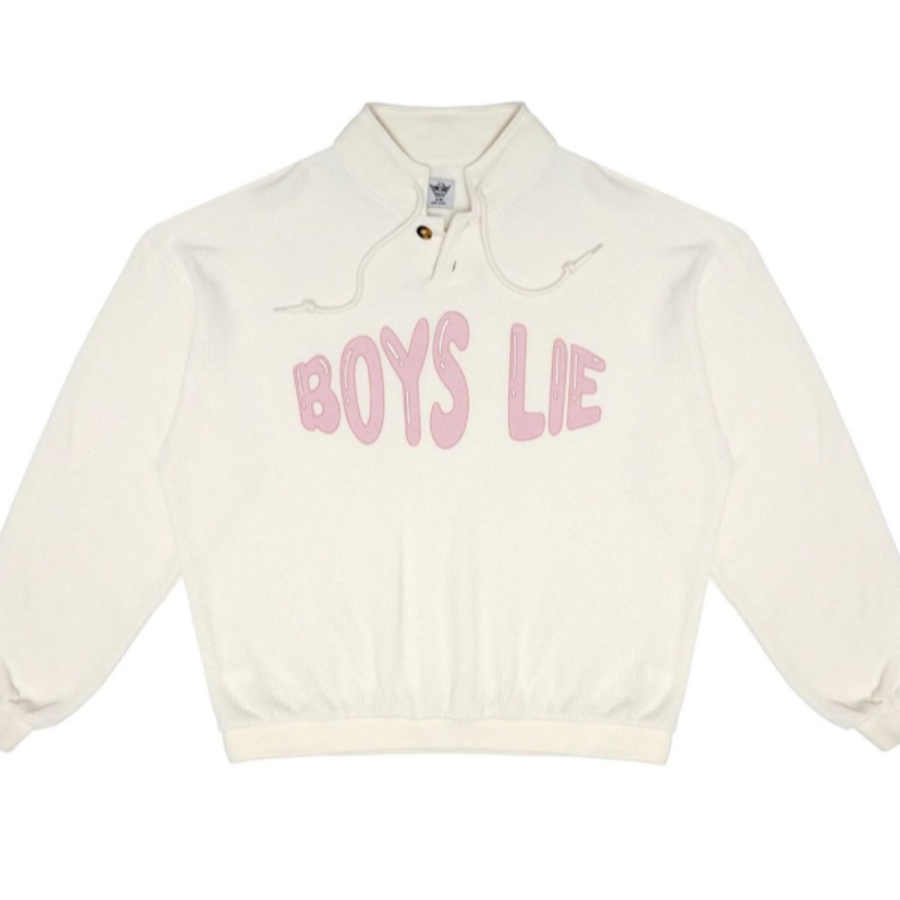 Boys Lie Cloud Chaser Club Henley Crew (One Size)